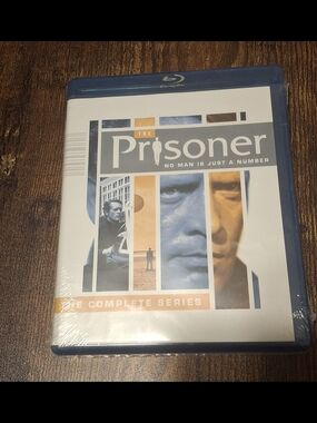 The Prisoner: Complete Series Blu-ray — White & Blue Cover